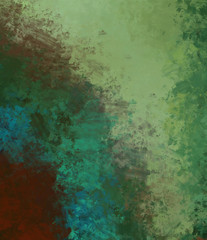 Fototapeta premium Brushed Painted Abstract Background. Brush stroked painting. Strokes of paint. 2D Illustration.