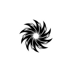 vortex vector illustration icon