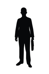 Business man silhouette