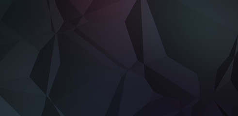 Obraz premium Polygonal background. Colorful wallpaper with geometric design. Digital 3d illustration.