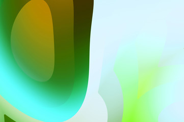 Abstract background with fluid colorful gradient. 2D illustration of modern urban graphic. Graffiti design inspired wallpaper.