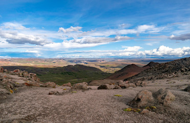  mountains and clouds