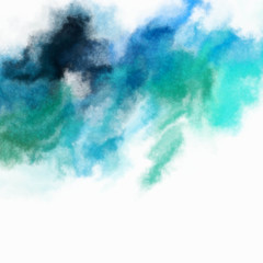 Watercolor painted background. Abstract Illustration wallpaper. Brush stroked painting. 2D Illustration.