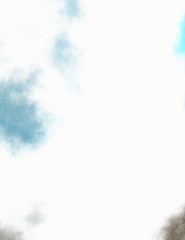 Watercolor painted background. Abstract Illustration wallpaper. Brush stroked painting. 2D Illustration.