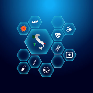 COVID-2019 Coronavirus in world. Quarantine and global recession. World global recession. Epidemic and pandemic worldwide. Concept of world economy crisis. Economic decline in all countries.