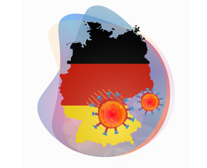 COVID-2019 Coronavirus in world. Quarantine and global recession. World global recession. Epidemic and pandemic worldwide. Concept of world economy crisis. Economic decline in all countries.