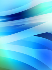 Fototapeta premium Abstract background with colorful gradient. Vibrant graphic wallpaper with stripes design. Fluid 2D illustration of modern movement.