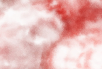 Watercolor painted background. Abstract Illustration wallpaper. Brush stroked painting. 2D Illustration.