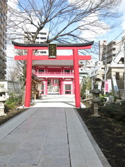 成子天神社（東京都新宿区西新宿）　Naruko-Tenjinjya Shrine（Sinjyuku Tokyo Japan 2019）