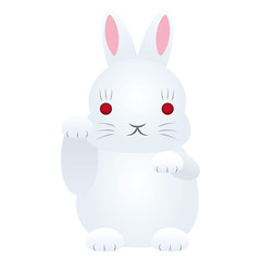 招きうさぎ