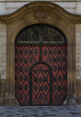 Architecture, street photography around praga