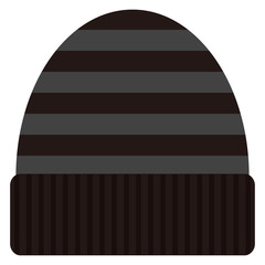 ボーダー柄の帽子