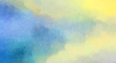 Watercolor painted background. Abstract Illustration wallpaper. Brush stroked painting. 2D Illustration.