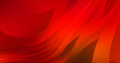 Abstract background with colorful gradient. Vibrant graphic wallpaper with stripes design. Fluid 2D illustration of modern movement.