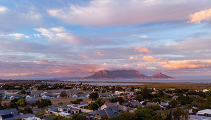Table Mountain During Quarantine from Drone