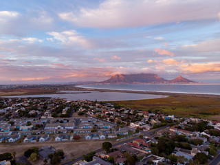Table Mountain During Quarantine from Drone