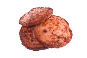 sausage isolated on white background