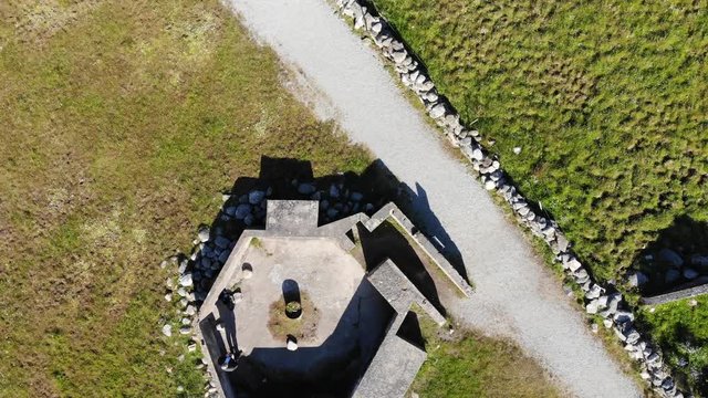 Old hitler piles on the coast of Stavanger