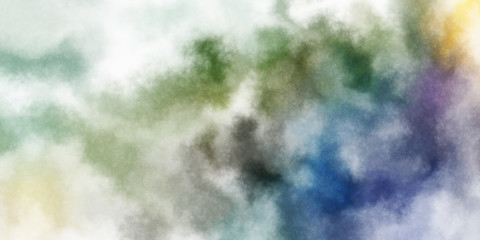 Watercolor painted background. Abstract Illustration wallpaper. Brush stroked painting. 2D Illustration.