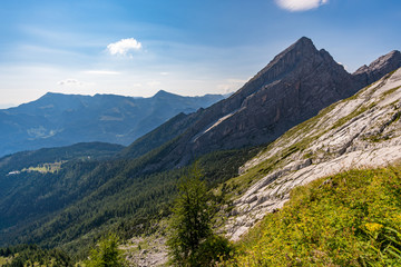 Mountain tour on the Watzmann