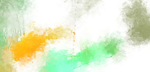 Brushed Painted Abstract Background. Brush stroked painting. Artistic vibrant and colorful wallpaper.