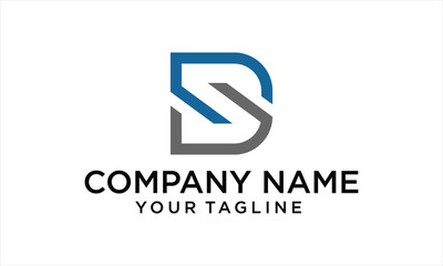 COMBINATION LETTER LOGO FROM S AND D LOGO DESIGN CONCEPT