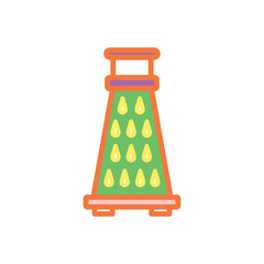 grater icon design vector template