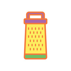 grater icon design vector template