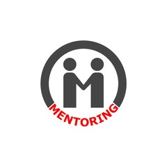 Mentoring concept icon. Simple element illustration. Mentoring concept