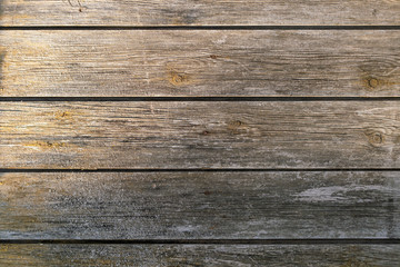 Fototapeta premium texture of a wooden wall made of old boards. wooden background with old paint