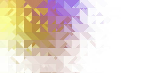 Intersecting shapes design on white background. Abstract minimalistic wallpaper. Colorful geometric template.