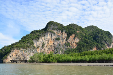 Fototapeta na wymiar Ban Hin Rom, Pang Nga bay, Phang Nga Province, Thailand