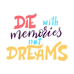 Hand drawn calligraphy graphic design. Travel quote. Lettering tourism concept. Inspirational greeting card. Vector illustration