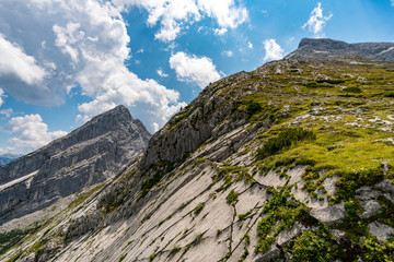 Mountain tour on the Watzmann
