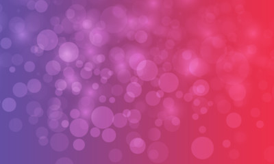 abstract gradient background with bokeh - concept mother's day, valentine, birthday greetings card