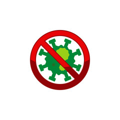 Stop Corona Viruses Design Vector