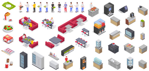 Food Court Equipment Set