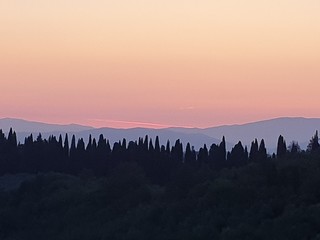 Pre tuscany sunrise