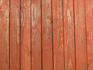 old peeling boards with peeling brown paint for the background