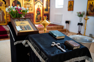 cross Bible ambo Russia Bataysk 03.28.2020 Church