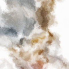 Watercolor painted background. Abstract Illustration wallpaper. Brush stroked painting. 2D Illustration.