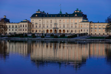 Fototapeta na wymiar Stockholm, Sweden The grounds of Drottningholm, the Royal Palace