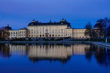 Fototapeta na wymiar Stockholm, Sweden The grounds of Drottningholm, the Royal Palace