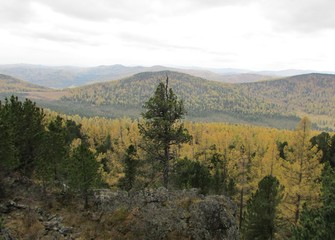 landscape in the mountains