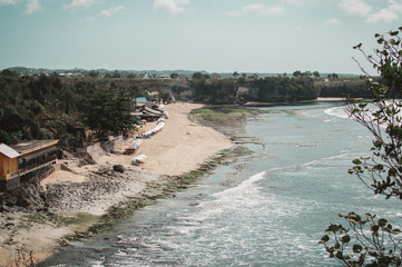 view of the beach