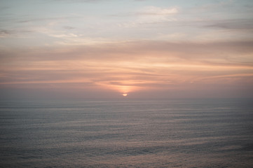 Naklejka na ściany i meble sunset over sea