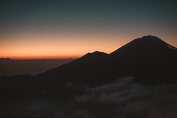 dawn, mountain