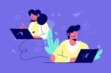 Call center assistants