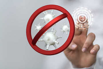 Corona Virus Healthcare Concept. Coronavirus protection Pandemic Sars Fever.