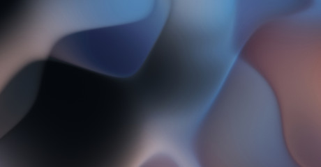 Abstract background. Fractal waves of magic energy and light motion. Colorful wallpaper template of glowing moving light shapes.